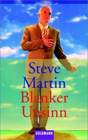 Cover of: Blanker Unsinn. by Steve Martin