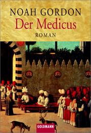 Cover of: Der Medicus by Noah Gordon