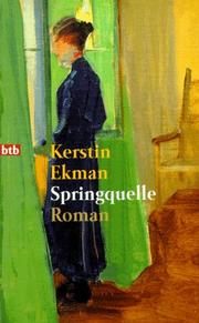 Cover of: Springquelle.