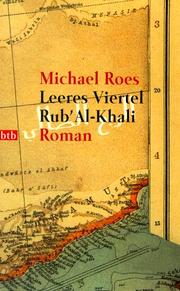 Cover of: Leeres Viertel Rub al- Khali. Invention über das Spiel.