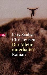 Cover of: Der Alleinunterhalter: Roman