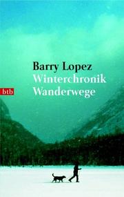 Cover of: Winterchronik, Wanderwege.