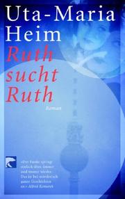 Cover of: Ruth sucht Ruth.
