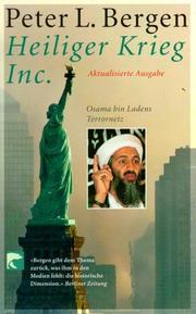 Cover of: Heiliger Krieg Inc. Osama bin Ladens Terrornetz.