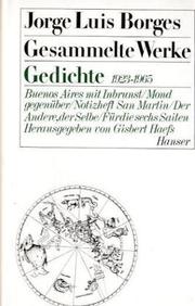 Cover of: Gesammelte Werke, 9 Bde. in 11 Tl.-Bdn., Bd.1, Gedichte 1923-1965