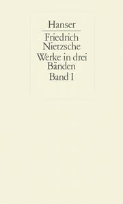 Cover of: Werke. 3 Baende und Index.