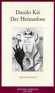 Cover of: Der Heimatlose. Erzählungen.