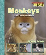 Cover of: Monkeys And Other Mammals by 