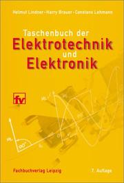 Cover of: Taschenbuch der Elektrotechnik und Elektronik. (Lernmaterialien)
