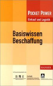 Cover of: Basiswissen Beschaffung.