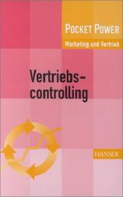 Cover of: Vertriebscontrolling.