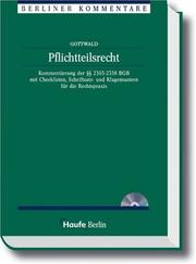 Cover of: Pflichtteilsrecht.