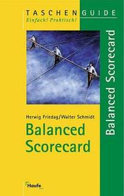 Cover of: Balanced Scorecard.