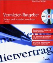 Cover of: Erste Hilfe. Der Vermieter- Ratgeber. Sicher und rentabel vermieten.