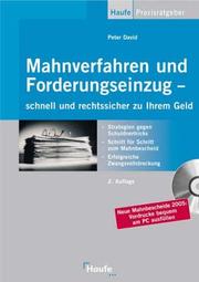 Cover of: Mahnverfahren und Forderungseinzug.