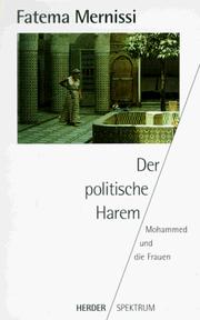 Cover of: Der politische Harem. Mohammed und die Frauen. by Mernissi, Fatima.