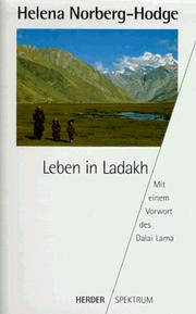 Cover of: Leben in Ladakh. by Helena Norberg-Hodge