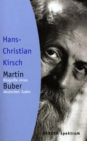 Cover of: Martin Buber: Biografie eines deutschen Juden