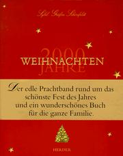 Cover of: Zweitausend Jahre Weihnachten.