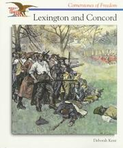 Cover of: Lexington and Concord by Deborah Kent