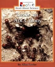 Cover of: Inside an Ant Colony (Rookie Read-About Science)