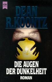 Cover of: Die Augen der Dunkelheit. Roman. by 