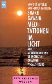 Cover of: Meditationen im Licht.