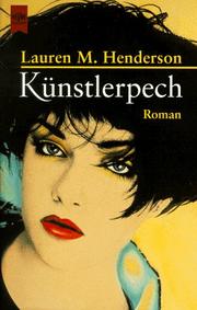 Cover of: Künstlerpech.