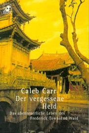 Cover of: Diana-Taschenbücher, Nr.17, Der vergessene Held by Caleb Carr