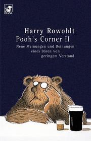 Cover of: Diana-Taschenbücher, Nr.21, Pooh's Corner by Harry Rowohlt