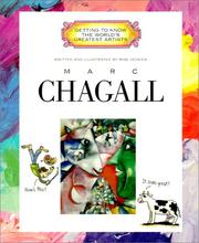 Cover of: Marc Chagall (Getting to Know the World's Greatest Artists)