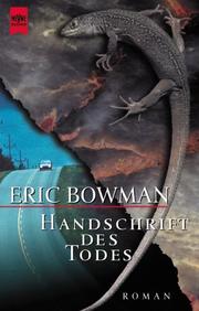 Cover of: Handschrift des Todes. by Eric Bowman