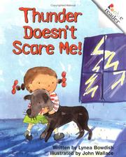 Cover of: Thunder Doesn't Scare Me! (Rookie Readers, Level B) by Lynea Bowdish
