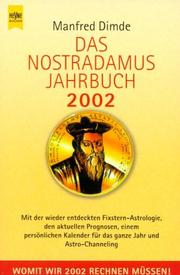 Cover of: Das Nostradamus-Jahrbuch 2002. by Manfred Dimde