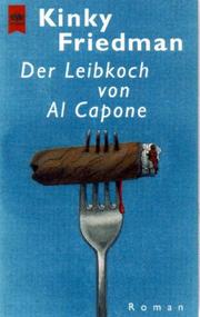 Cover of: Der Leibkoch von Al Capone.