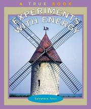 Cover of: Experiments With Energy (True Books) by Salvatore Tocci