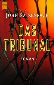 Cover of: Das Tribunal.