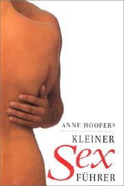Cover of: Anne Hoopers kleiner Sexführer. by Anne Hooper