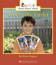 Cover of: Guess the Order