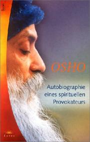 Cover of: Autobiographie eines spirituellen Provokateurs.