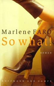 Cover of: So what.