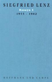 Cover of: Werkausgabe in Einzelbänden, 20 Bde., Bd.19, Essays
