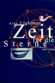 Cover of: Zeit für die Sterne: Ausgewählte Essays