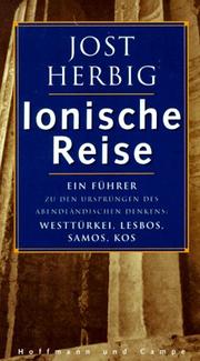 Cover of: Ionische Reise.