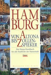 Cover of: Hamburg: Von Altona Bis Zollenspieker: Das Haspa-Handbuch Fur Alle Stadtteile Der Hansestadt