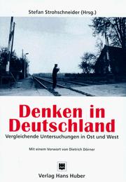 Denken in Deutschland by Stefan Strohschneider