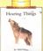 Cover of: Hearing Things (Rookie Read-About Science)
