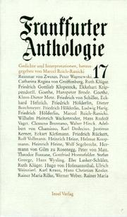 Cover of: Frankfurter Anthologie, Bd.17