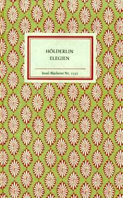 Cover of: Elegien by Friedrich Holderin