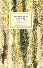 Cover of: Bericht einer Reise in die Sächsische Schweiz. by Hans Christian Andersen, Ulrich Sonnenberg